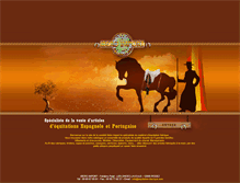Tablet Screenshot of equitation-iberique.com